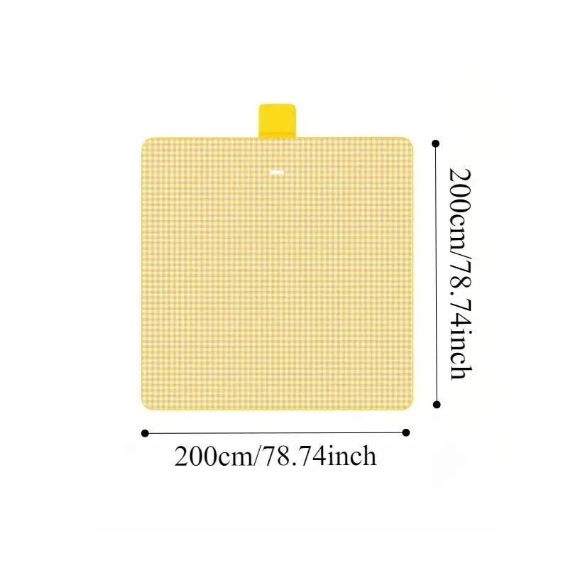 Picnic Blanket Beach Mat Extra Large Sandproof Waterproof Camping Blanket Portable Travel Blanket Play Mat for Outdoor Indoor Family Women Men Kids Beach BBQ Park Grass Picnic Supplies